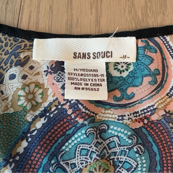 Sans Souci flowy crop top - Picture 4 of 4